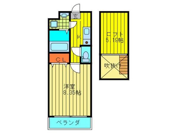 スリ－ブランチの物件間取画像